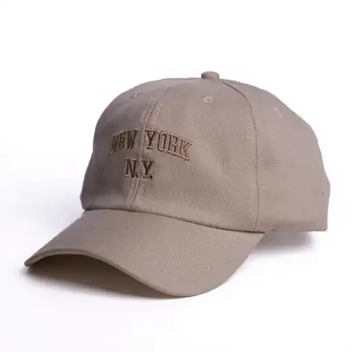 Boné Ny New York Retro Basebol Aba Curva Masculino e Feminino Regulagem Fitão
