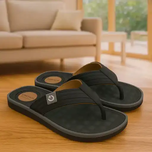Chinelo Cartago Egeu Alabama Dedo Masculino Palmilha Super Confortável Chinela Massageadora Original