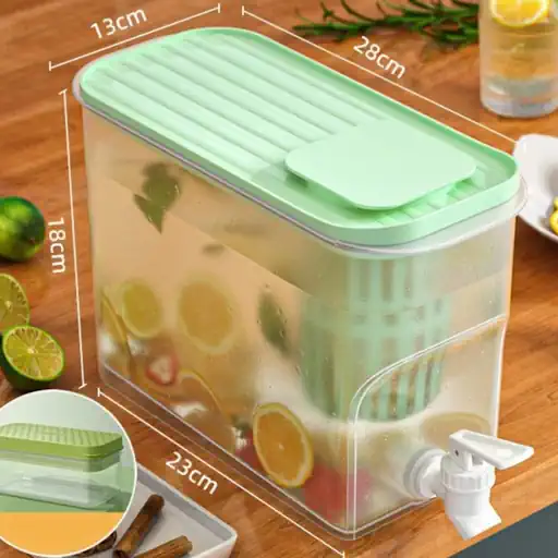 Suqueira Dispenser 4L com Torneira Ideal para Geladeira e Eventos