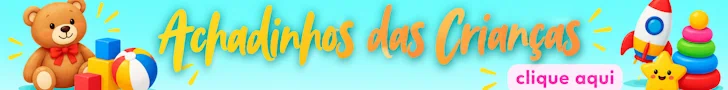 Banner Achadinhos das Crianças, Dia das Crianças Shopee