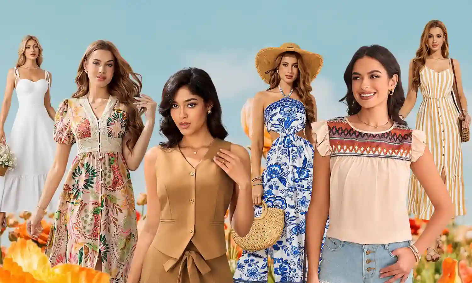 Seis mulheres com seis looks diferentes da Lovito Oficial